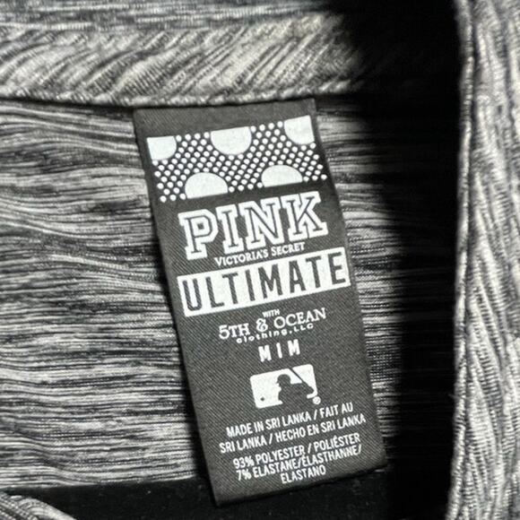 Victoria’s Secret PINK x MLB Cubs Jacket - Women’s  M - Lightweight Stretchy-EUC - Picture 4 of 6